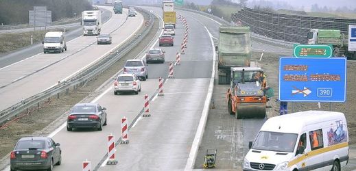 Oprava dálnice D1 na Žďársku (ilustrační foto).