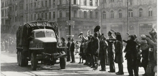 Československý armádní sbor Ludvíka Svobody v Brně, 8.5.1945.