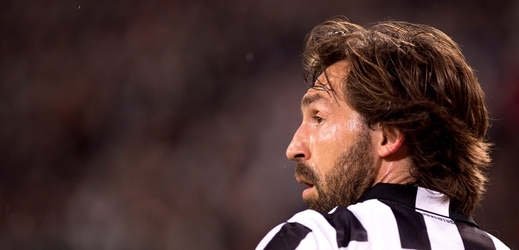 Šestatřicetiletá opora Juventusu Andrea Pirlo.