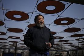 Čínský výtvarník Aj Wej-wej.
