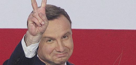 Nový prezident Polska Andrzej Duda.