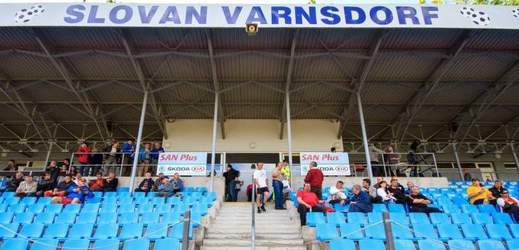 Stadion Varnsdorfu. 