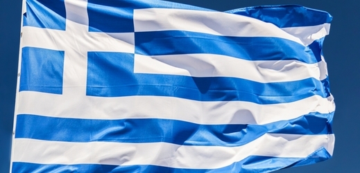 Řecká vlajka.