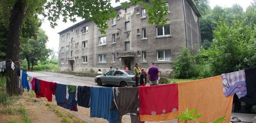 Ghetto v Ostravě - Hrušově.