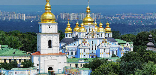 Panorama Kyjeva.