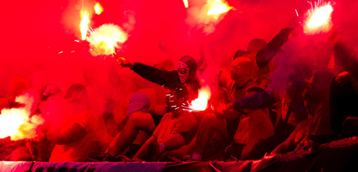 Fotbaloví chuligáni (ilustrační foto).