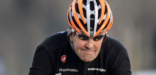 Cyklista John Kerry.