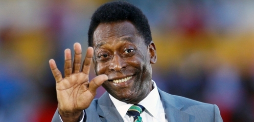 Legendární brazilský fotbalista Pelé.
