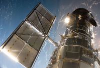 Hubbleův vesmírný teleskop.