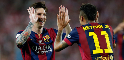 Mezi hlavní hvězdy finále budou patřit Messi s Neymarem.