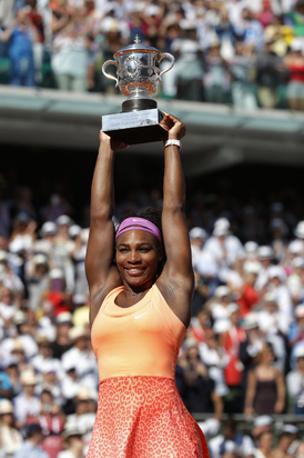 Serena Williamsová vyhrála dvacátý grandslamový titul v kariéře.
