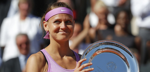Poražená finalistka French Open Lucie Šafářová.