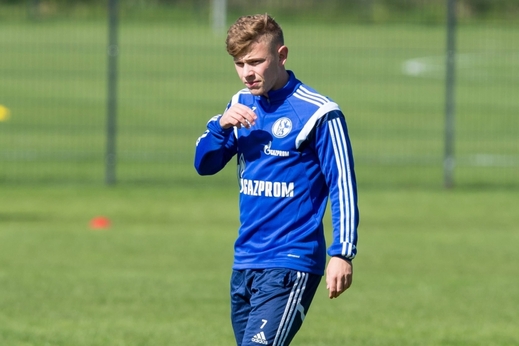 Útočník Schalke 04 Max Meyer.