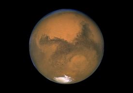 Planeta Mars.