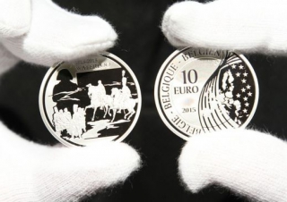 Belgie vydá i několik tisíc stříbrných mincí v hodnotě 10 eur.
