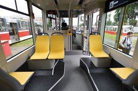 Nová tramvaj EVO1.