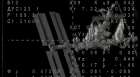 Sojuz míří k ISS.