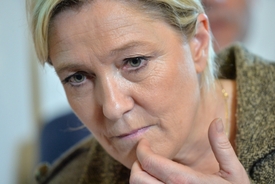 Předsedkyně francouzské Národní fronty Marine Le Penová.