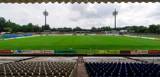Stadion v Hradci Králové - Malšovicích.