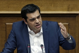 Atény 5. června neuhradily MMF dlužnou splátku 300 milionů eur (na snímku řecký premiér Alexis Tsipras).