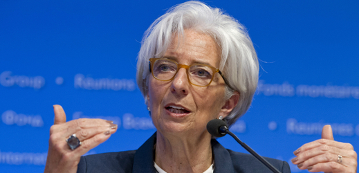 Výkonná ředitelka MMF Christine Lagardeová.