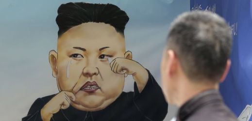 Kim Čong-Un, karikatura.