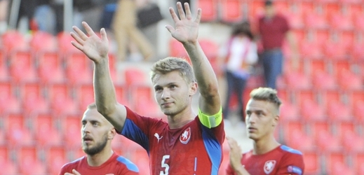 Kapitán Jakub Brabec děkuje fanouškům. 
