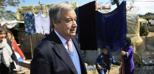 Vysoký komisař OSN António Guterres.