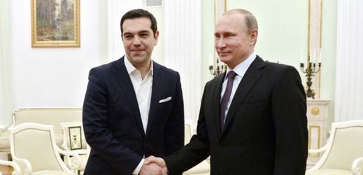 Alexis Tsipras a Vladimír Putin.