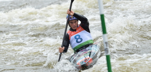 Vavřinec Hradilek si při SP vodních slalomářů prožil krušné chvilky.