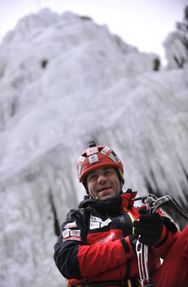 Nominovaný horolezec Radek Jaroš.