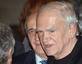 Milan Kundera (snímek z roku 2009).