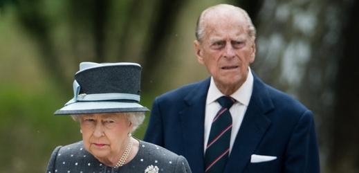 Královna Alžběta II. a její manžel princ Philip.