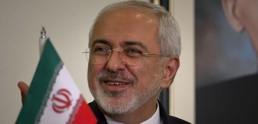 Íránský ministr zahraničí Mohammad Džavád Zaríf.