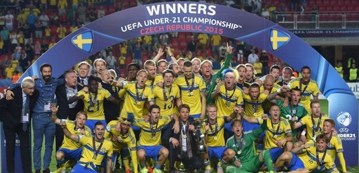 Švédští fotbalisté vyhráli Euro hráčů do 21 let.