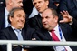 Celému zápasu přihlížel šéf UEFA Michel Platini a prezident FAČR Miroslav Pelta.