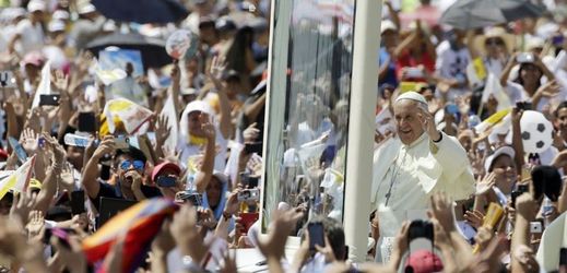 Papež František v Ekvádoru.