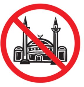 Mešitám v křesťanské zemi vstup zakázán.