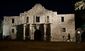 Budovy františkánských misií v San Antoniu v Jižním Texasu.