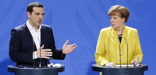 Řecký premiér Alexis Tsipras a německá kancléřka Angela Merkelová (ilustrační foto).