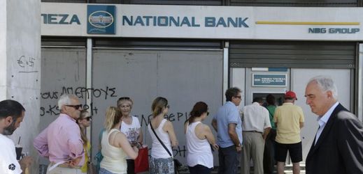 Řecké banky jsou od minulého pondělí zavřené (ilustrační foto).