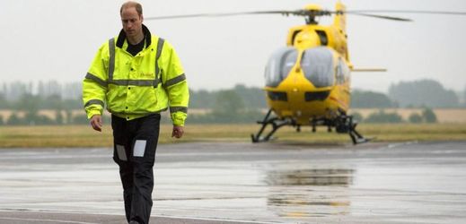 Princ William bude sloužit jako letecký záchranář.