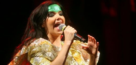 Islandská zpěvačka Björk.