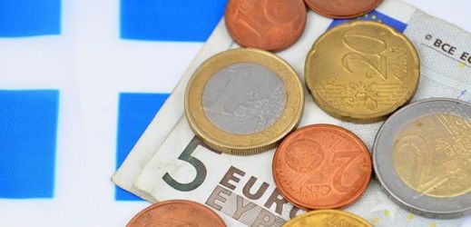 Řecká eura (ilustrační foto).