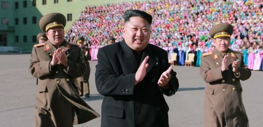 Korejský diktátor Kim Čong-un.