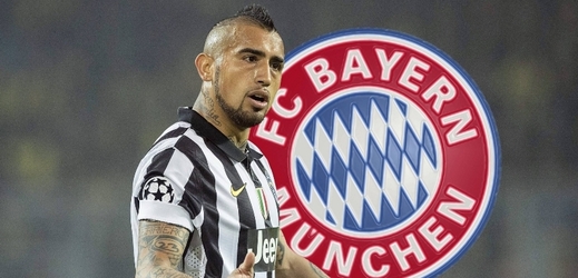 Chilský fotbalista Arturo Vidal odchází z Juventusu do Bayernu Mnichov. 