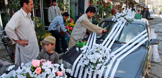 Přípravy na tradiční svatbu v Kábulu (ilustrační foto).