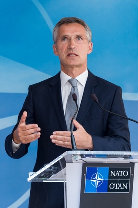 Generální tajemník NATO Jens Stoltenberg.