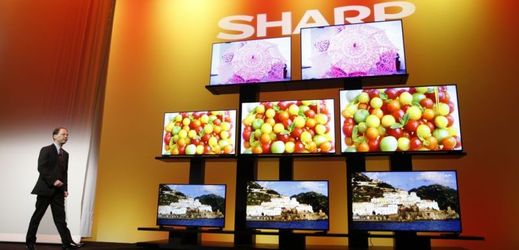 Japonská firma Sharp je jedním z výrobců televizorů.