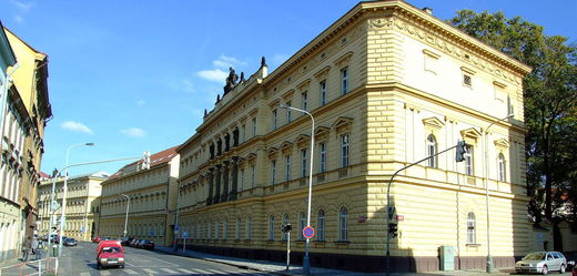 Budova Ministerstva spravedlnosti.